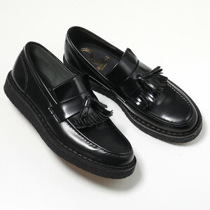 FRED PERRY x George Cox �t���b�h�y���[ �W���[�W�R�b�N�X �^�b�Z�����[�t�@�[ Tassel Loafer Leather SB8355 �����Y �O���C�����U�[ �C 102/BLACK