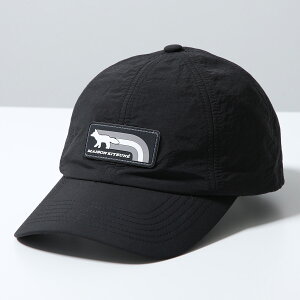 MAISON KITSUNE ���]���L�c�l �x�[�X�{�[���L���b�v FLASH FOX 6P CAP NM06106 WQ4034 ���f�B�[�X �����Y ���S �t�H�b�N�X �i�C���� �X�q P199/BLACK