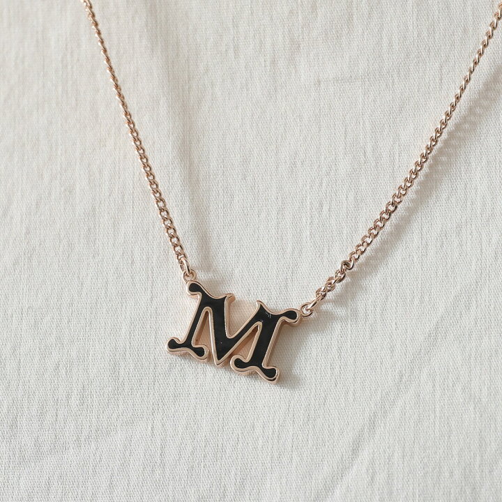 マックスマーラ ロングネックレス グリーン系 マルチパーツ Max Mara 