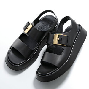 TODS �g�b�Y �T���_�� XXW95L0KA50N6M ���f�B�[�X ���U�[ ���^���o�b�N�� 3.8cm �V���[�Y �C B999/NERO XXW95L0KA50N6MB999�ydc_kikaku�z