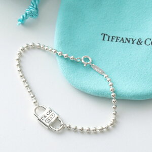 Tiffany&Co. �e�B�t�@�j�[ �u���X���b�g Small Double Lock Bead Bracelet �_�u�� ���b�N ���f�B�[�X �V���o�[ �A�N�Z�T���[ Ag925 Silver