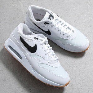 NIKE �i�C�L �X�j�[�J�[ AIR MAX 1 GOLF �G�A�}�b�N�X �S���t FN0697-100 �����Y ���[�J�b�g �X�p�C�N���X �V���[�Y �C WHITE/BLACK-GUM