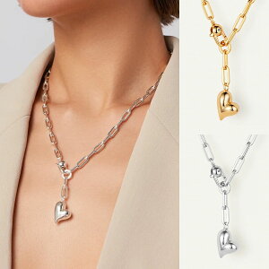 JENNY BIRD �W�F�j�[�o�[�h �l�b�N���X Puffy Heart Necklace JB1356-HPG JB1356-HPS ���f�B�[�X �n�[�g �`�F�[�� �A�N�Z�T���[ �y���_���g