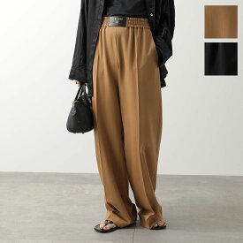 CELINE セリーヌ パンツ RP0F1609U.02CM RP0F1609U.38NO レディース トリオンフ レザーパッチ ウールツイル