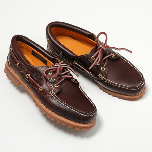 Timberland �e�B���o�[�����h �u�[�c �f�b�L�V���[�Y BOAT SHOE 051304 ���f�B�[�X ���U�[ ���J�V�� ���o�[�\�[�� 3eye 3cm �C 214/BROWN