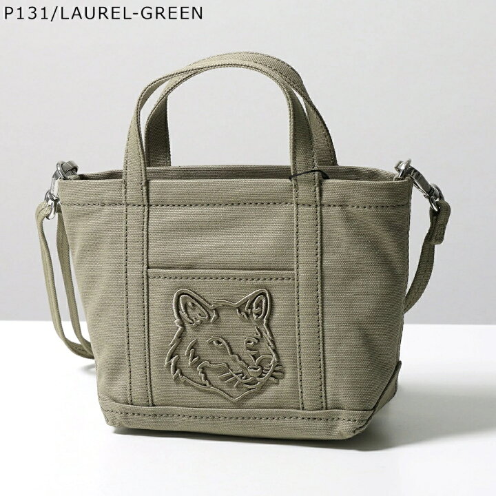 楽天市場】 MAISON KITSUNE メゾンキツネ ショルダーバッグ FOX HEAD 