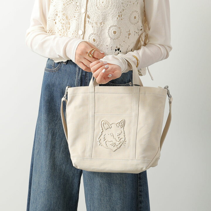 楽天市場】 MAISON KITSUNE メゾンキツネ ハンドバッグ FOX HEAD SMALL 
