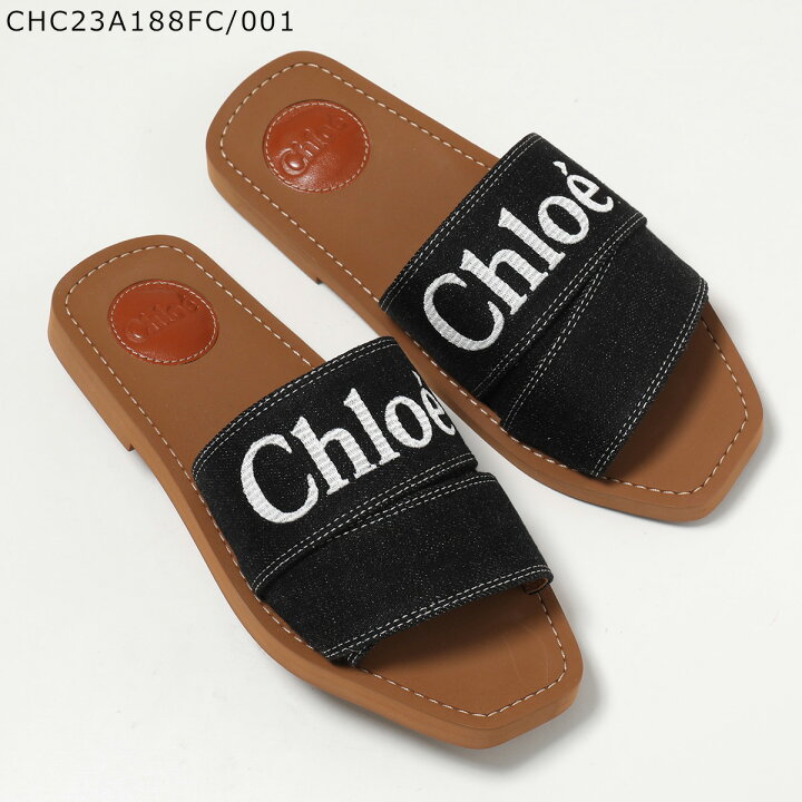 楽天市場】Chloe クロエ サンダル WOODY ウッディ CHC22U188Z3 