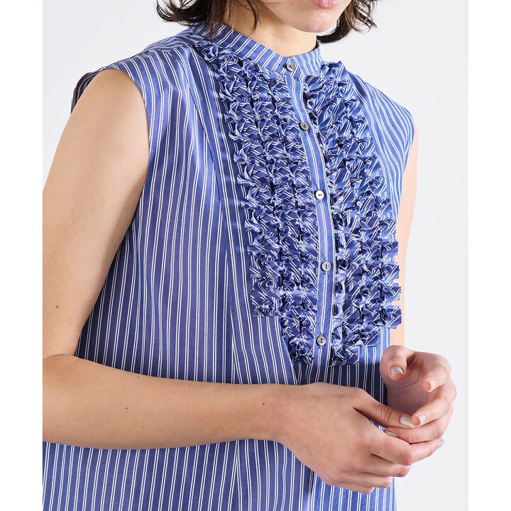 楽天市場】MARILYN MOON マリリンムーン ブラウス modern tuck frill 