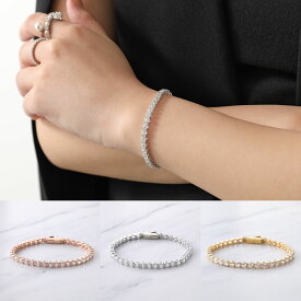 SWAROVSKI スワロフスキー Matrix Tennis ブレスレット マトリックス テニス TB S レディース ラウンドカット ストーン ジルコニア アクセサリー