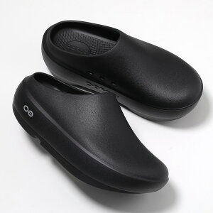 OOFOS �E�[�t�H�X ���J�o���[ �T���_�� OOcloog+ �E�[�N���b�O �v���X �����Y �X���b�p 5cm ���� EVA ���S �y�� �V���[�Y �C Black