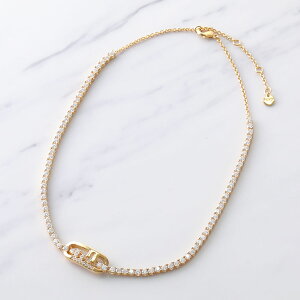 FENDI �t�F���f�B �l�b�N���X OLOCK �I�[���b�N 8AL188 ATEP ���f�B�[�X �N���X�^������ �y���_���g �A�N�Z�T���[ F089U/SOFT-GOLD+CRYSTAL 8AL188ATEPF089U