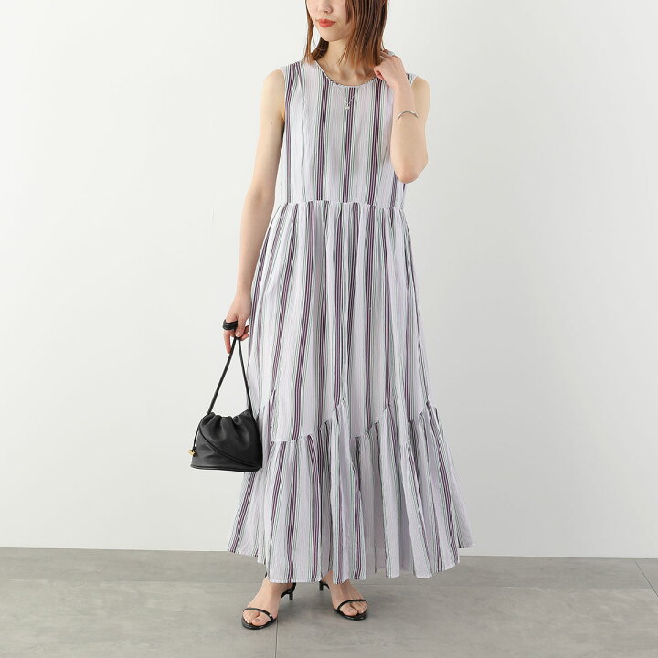 楽天市場】ne Quittez pas ヌキテパ ワンピース Cotton Voile Stripe 
