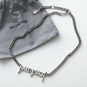 �y�ő�2���~OFF�N�[�|���ΏہE5/3�`5/6����zBALENCIAGA �o�����V�A�K �l�b�N���X 787781 TZ99I �����Y �`�F�[�� ���^�����S �A�N�Z�T���[ �^�J �v���X 0911