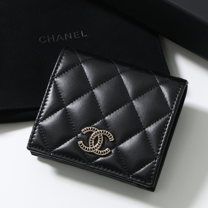 楽天市場】 CHANEL シャネル 二つ折り財布 AP4487 B20066 レディース 