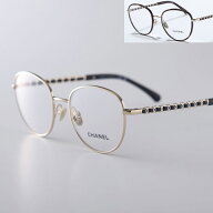 CHANEL シャネル メガネ 2223-Q レディース ボストン型 メタルフレーム フルリム 細フレーム クリングス…