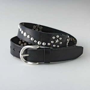 OUR LEGACY �A���[���K�V�[ �x���g STAR FALL BELT A4248SB �����Y ���U�[ �X�^�[ �X�^�b�Y BLACK-BRIDLE