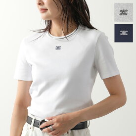 CELINE セリーヌ Tシャツ RX0M43O24.09MB RX0M43O24.01MA RX0M43O24.07OW レディース トリオンフ 刺繍 ロゴ クルーネック カットソー 半袖