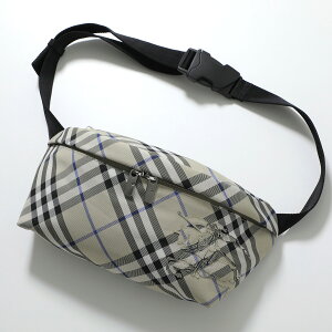 BURBERRY �o�[�o���[ �{�f�B�o�b�O ML ESSENTIAL BELT BAG CEK �G�b�Z���V���� �x���g�o�b�O 8091781 �����Y �`�F�b�N ���S �� A3888/LICHEN