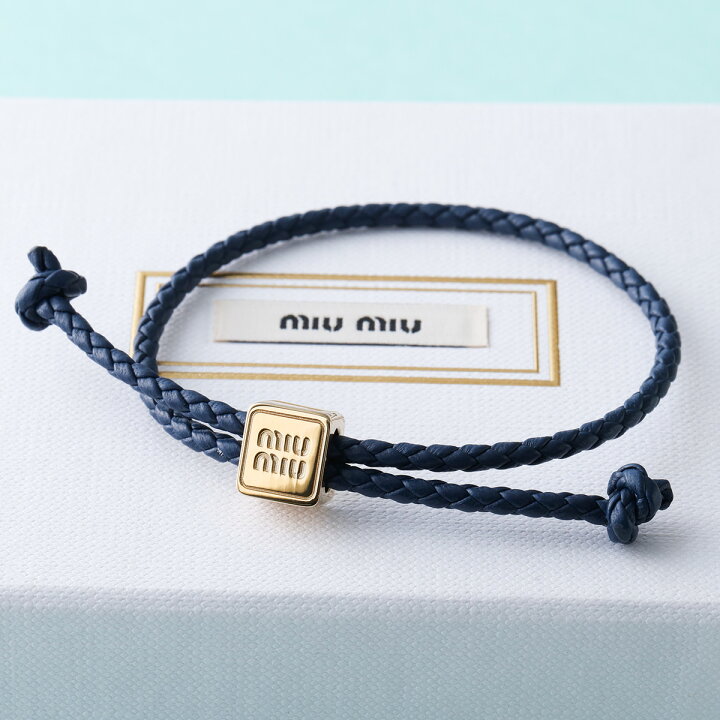 楽天市場】MIUMIU ミュウミュウ ブレスレット 5IB772 2IGY レディース 