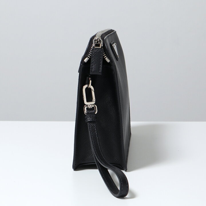 楽天市場】PRADA プラダ クラッチバッグ 2VF056 9Z2 メンズ 