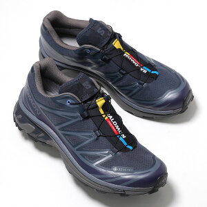 SALOMON �T������ �X�j�[�J�[ XT-6 GTX L47861600 �����Y GORE-TEX �S�A�e�b�N�X ���[�J�b�g �V���[�Y �C 4cm BlueNights/AstralAura