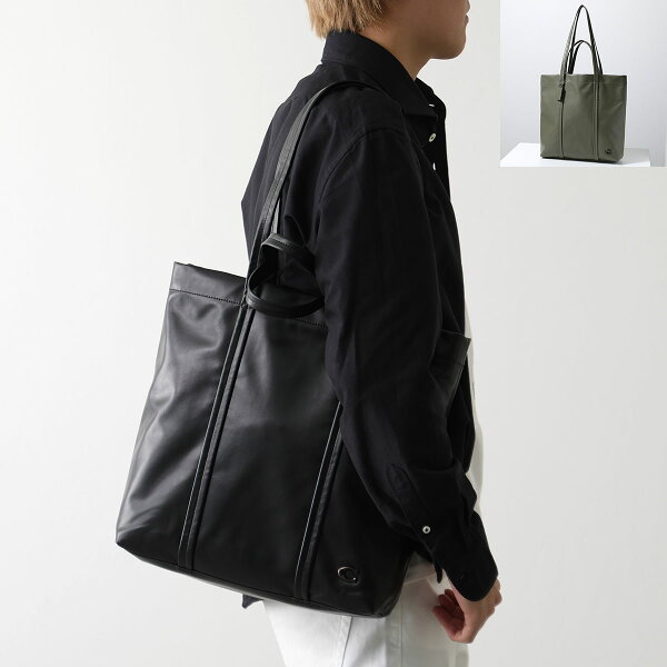 COACH コーチ トートバッグ HAUL TOTE 33 ホール トート CO840 メンズ ハンドバッグ 軽量 ペーパーウェイトレザー メタルロゴ 鞄