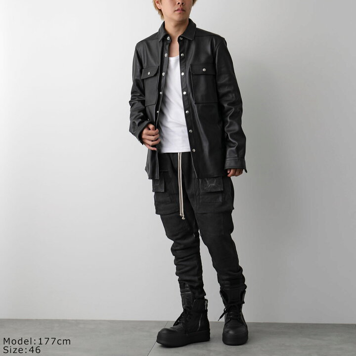 楽天市場】Rick Owens リックオウエンス シャツジャケット OUTERSHIRT 