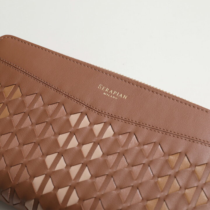 楽天市場】SERAPIAN セラピアン 長財布 ZIP AROUND WALLET 