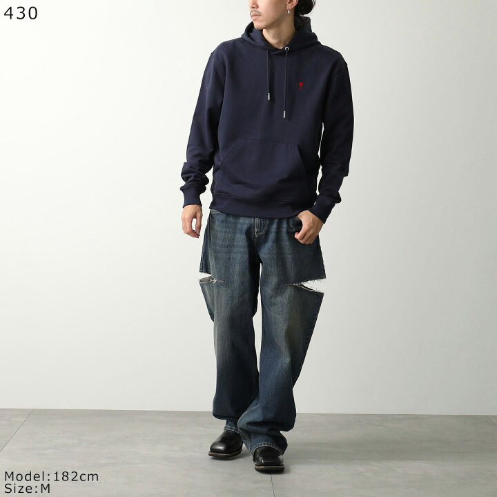 楽天市場】ami paris アミパリス パーカー AMI DE COEUR HOODIE USW235 