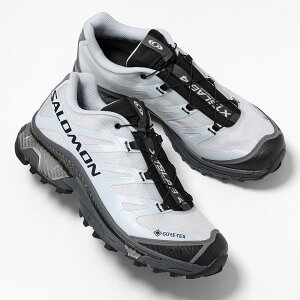 SALOMON �T������ �X�j�[�J�[ XT-4 OG GTX L49240200 �����Y ���[�J�b�g GORE-TEX �V���[�Y �C 4cm PearlBlueAsphaltBlack