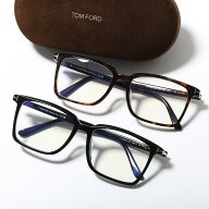 TOM FORD トムフォード メガネ TF6100-D-B FT6100-D-B メンズ スクエア型 ブルーライトカット セルフレー…