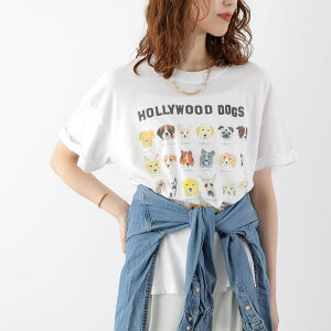 UNFORTUNATE PORTRAIT �A���t�H�[�`���l�C�g �|�[�g���C�g T�V���c Hollywood Dogs ���f�B�[�X ���� �J�b�g�\�[ �� �h�b�O �N���[�l�b�N �z���C�g