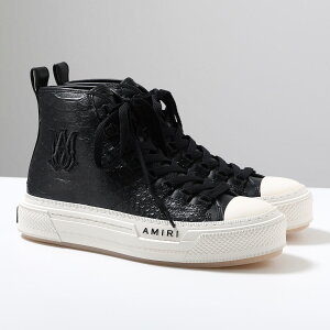AMIRI �A�~�� �X�j�[�J�[ PYTHON MA COURT HI �R�[�g�n�C AM426SN009 �����Y �n�C�J�b�g ���U�[ �p�C�\���� MA���S ���� �V���[�Y �C 5cm 0002/BLACK