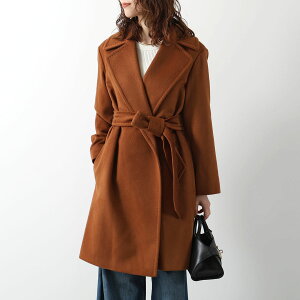 MAX MARA Studio �}�b�N�X�}�[�� �X�e���f�B�I �x���e�b�h�R�[�g TIGRE �e�B�O�� ���f�B�[�X �s���A���@�[�W�� �E�[�� �~�f�B�� ���[�u�R�[�g