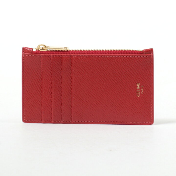 楽天市場】CELINE セリーヌ 10B683BEL.27ED レザー カードケース 