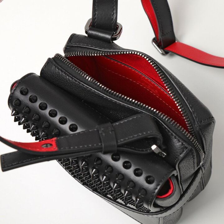 楽天市場 Christian Louboutin クリスチャンルブタン ショルダーバッグ Benech Reporter メンズ 鞄 レザー メッセンジャーバッグ スタッズ装飾 B049 Po Jyuuu インポートセレクト Musee