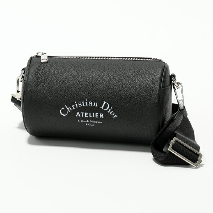 楽天市場 Dior ディオール 1atpo061xxx H03e レザー 筒型 ショルダーバッグ ポシェット アトリエロゴ Noir ユニセックス 鞄 メンズ インポートセレクト Musee