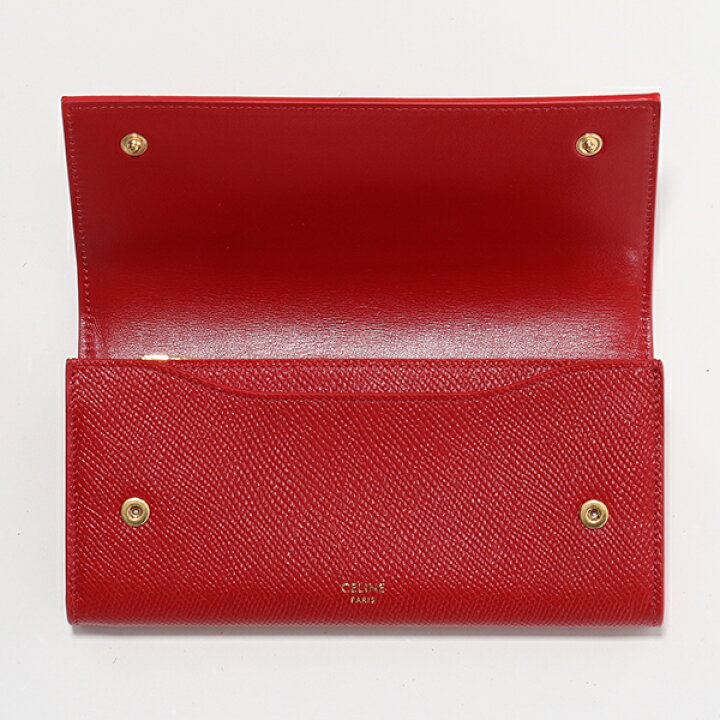 楽天市場】CELINE セリーヌ 長財布 10B563BEL.27ED Large Flap Wallet 