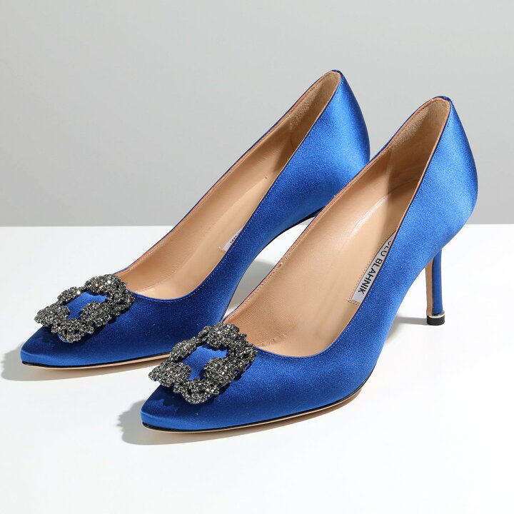 楽天市場】MANOLO BLAHNIK マノロブラニク パンプス HANGISI FMC SATIN 