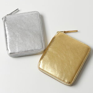 Wallet COMME des GARCONS �E�H���b�g �R���f�M�����\�� ��܂�ZIP���z GOLD LINE �S�[���h���C�� SA2100G