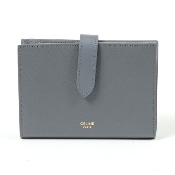 楽天市場】CELINE セリーヌ 10B643BFP.09GM Midium Strap Wallet 