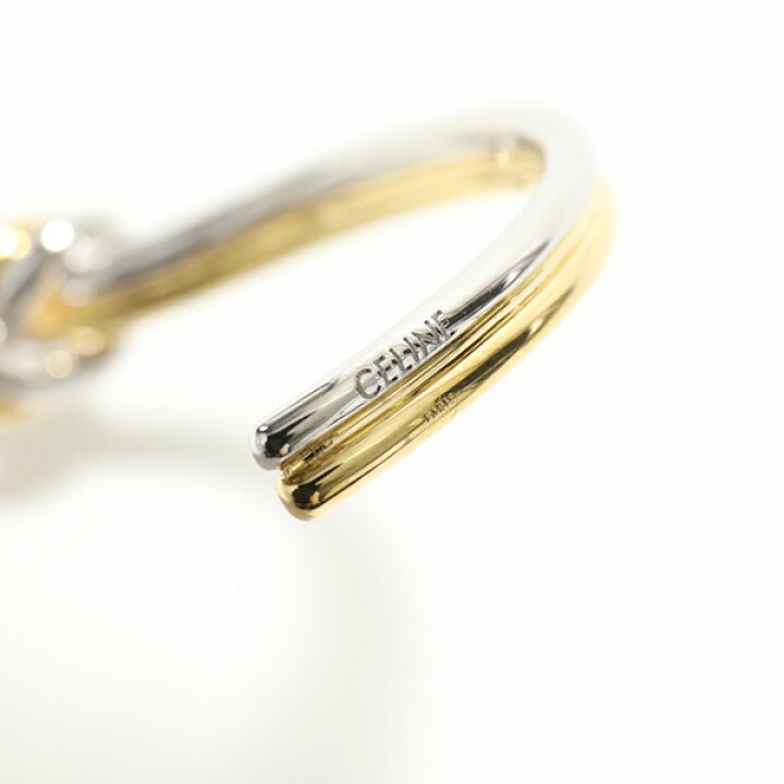 楽天市場】CELINE セリーヌ 46P446BIG.35GS Double Bracelet Knot 