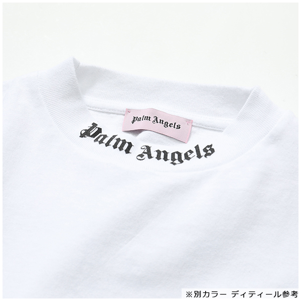 Palm Angels パームエンジェルス PMAA002E19413002 LOGO OVER TEE オーバーサイズ 半袖 Tシャツ カットソー  1001/BLACK メンズ | インポートセレクト musee