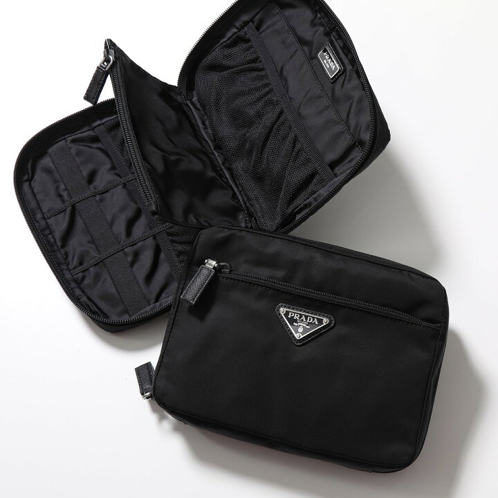 楽天市場】PRADA プラダ トラベルポーチ 2NA017 064 F0002 メンズ 