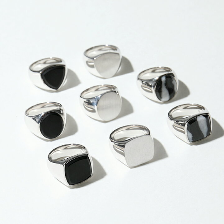 楽天市場】TOMWOOD トムウッド リング メンズ Cushion Black Onyx 