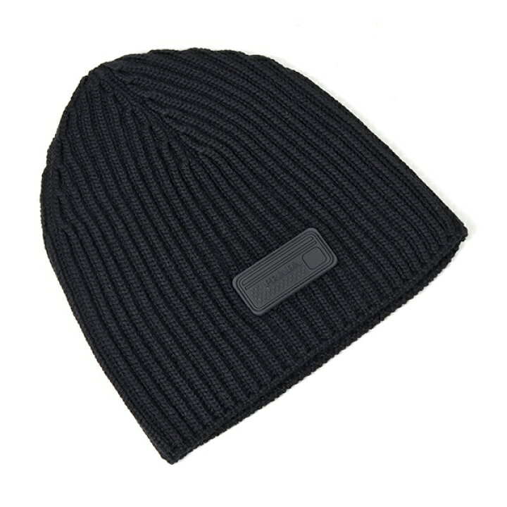 楽天市場】PRADA プラダ UMD372 IZH F0002 ウール ニット帽 ニット