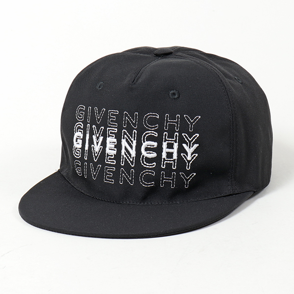 GIVENCHY ジバンシィ BPZ003P03X 001 CURVED CAP ロゴ刺繍 ベースボールキャップ 帽子 BLACK メンズ |  インポートセレクト musee
