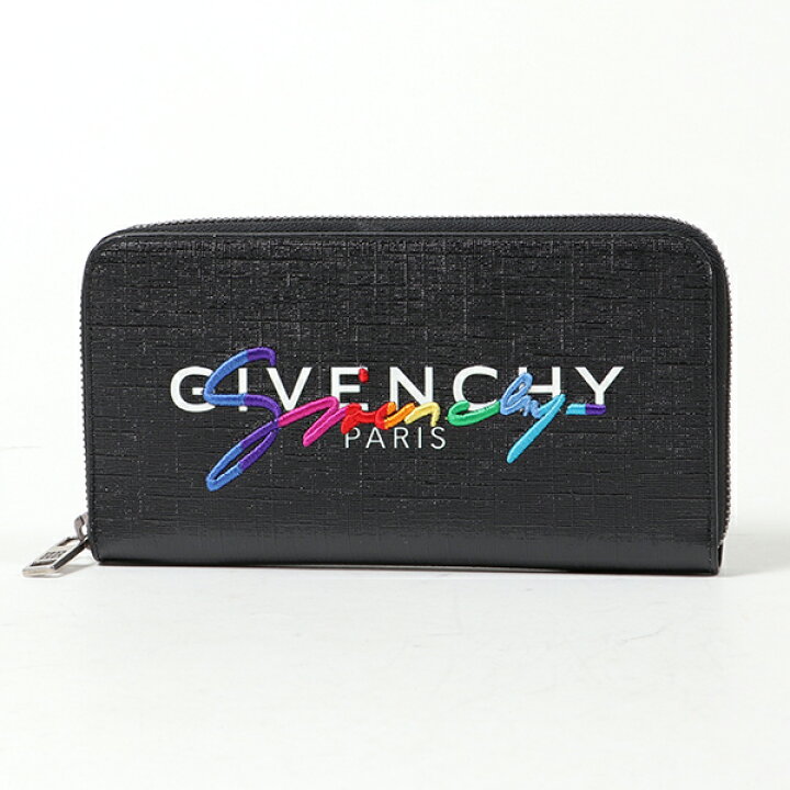 楽天市場 Givenchy ジバンシィ Bk600gk0m1 001 ラウンドファスナー 長財布 レインボー刺繍 Black メンズ インポートセレクト Musee