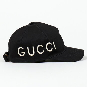 GUCCIグッチ4789483HD051000エンブロイダリーロゴ刺繍ベースボールキャップ帽子コットンカラー1000ユニセックスメンズ